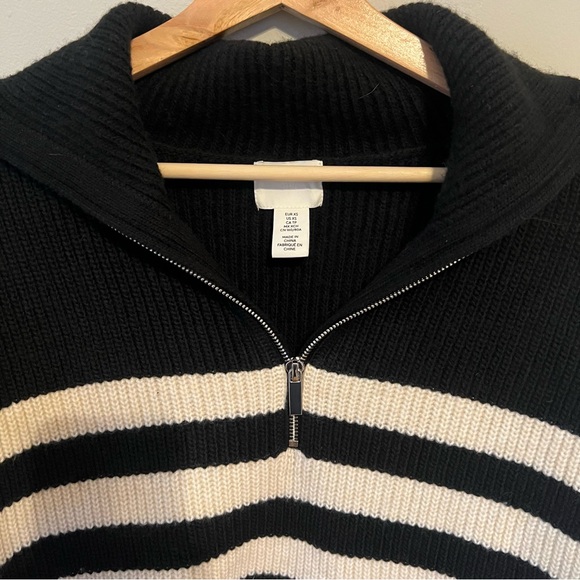 NEVER WORN H&M Rib Knit Half Zip Sweater - Picture 5 of 5